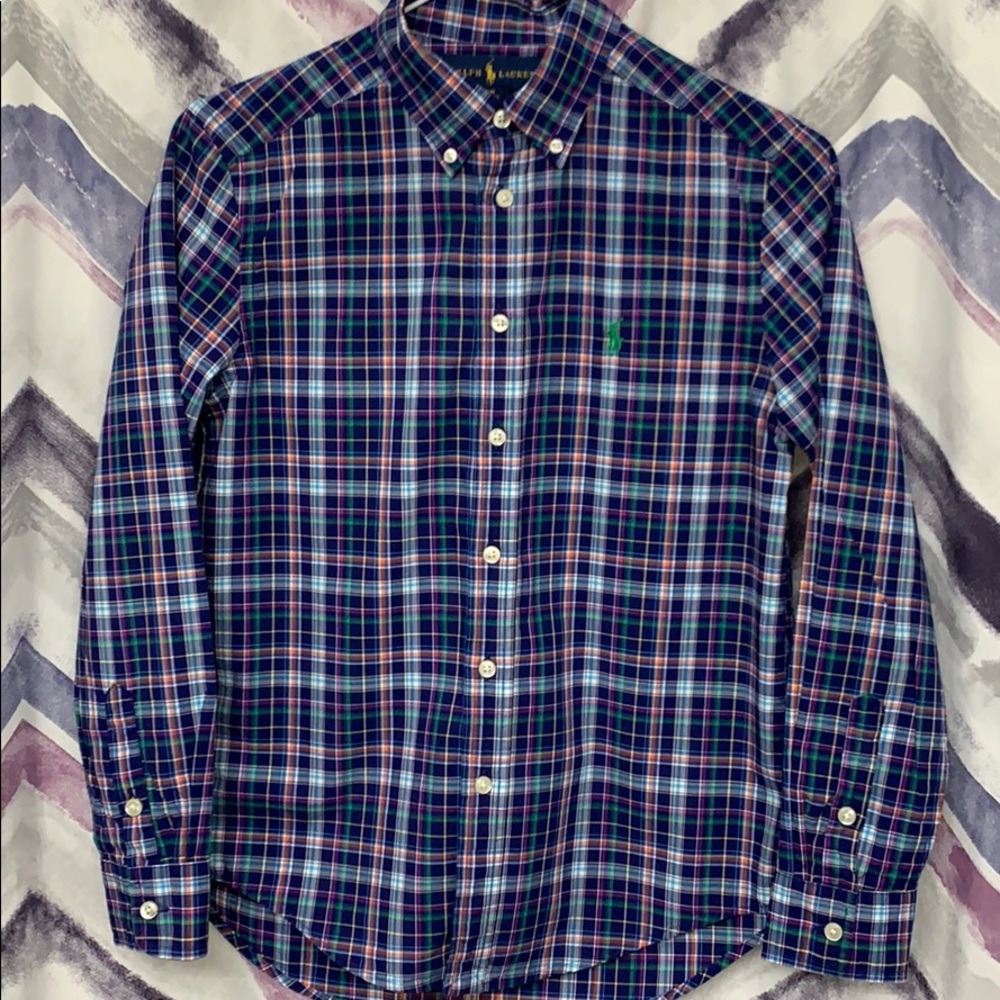 Plaid Ralph Lauren Button down shirt